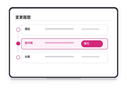 以前の版に戻す
